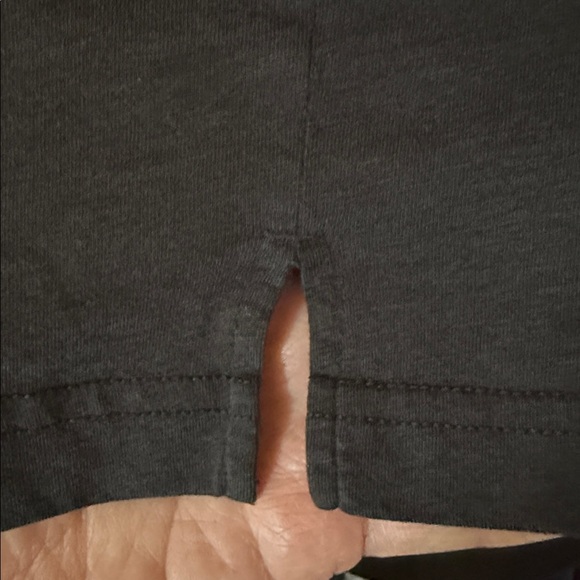 ALO Triumph V-Neck Raglan T-Shirt Gray XXL Unisex - Picture 6 of 6